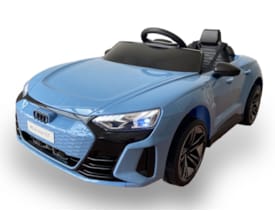 12V AUDI RS e-tron GT  Kinder Elektro Auto blau