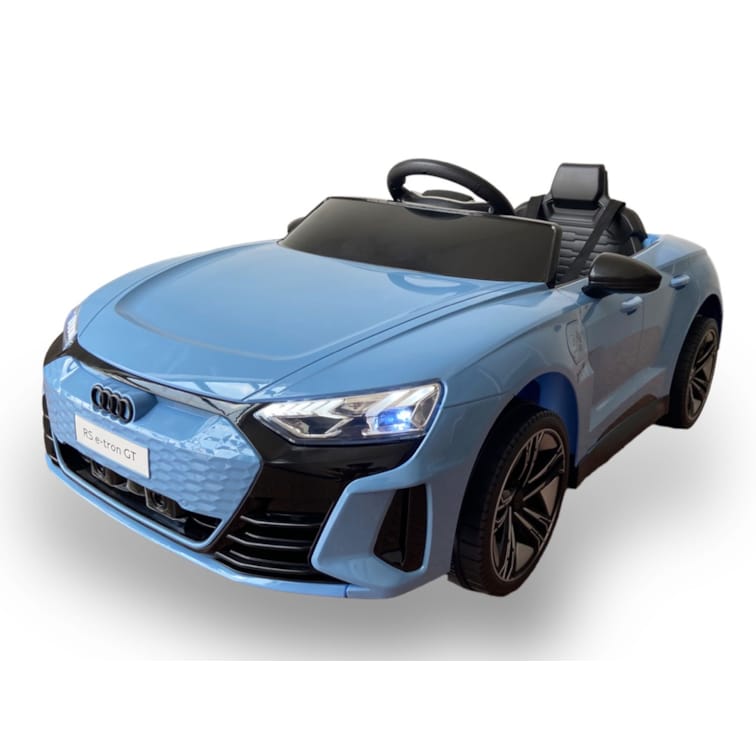 12V AUDI RS e-tron GT Kinder Elektro Auto blau