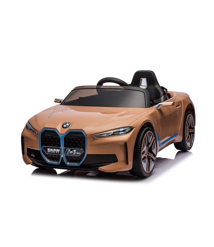 12V BMW i4 Kinder Elektro Auto bronze