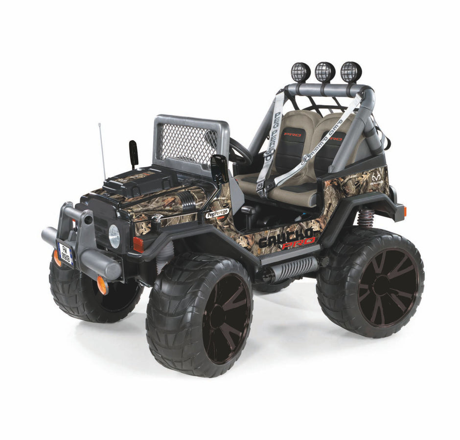 24V PEG PEREGO Gaucho PRO Realtree Elektro Jeep Zweisitzer