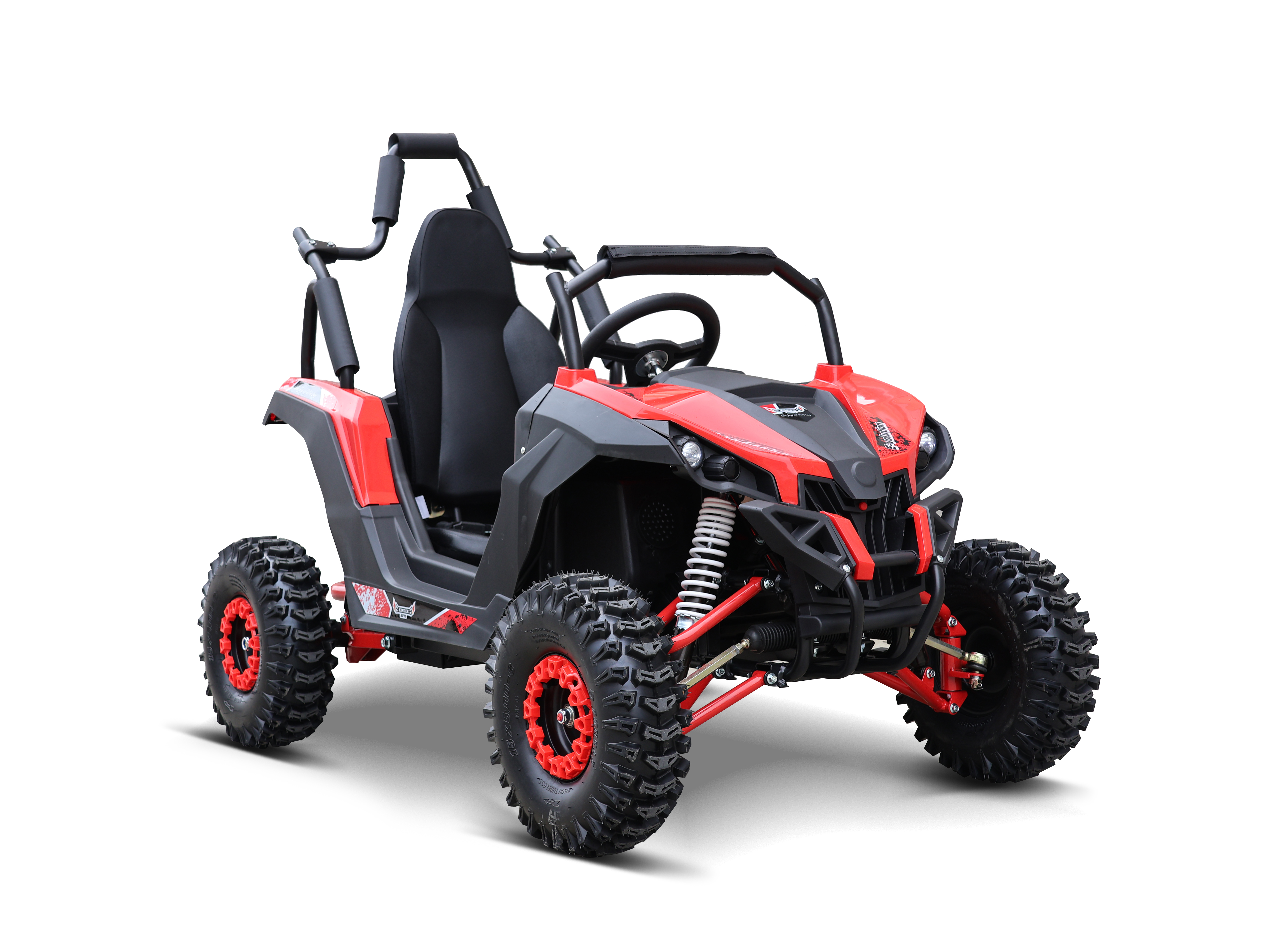 48V Elektro Kinder Jeep Buggy rot mit 1200W Brushless Motor