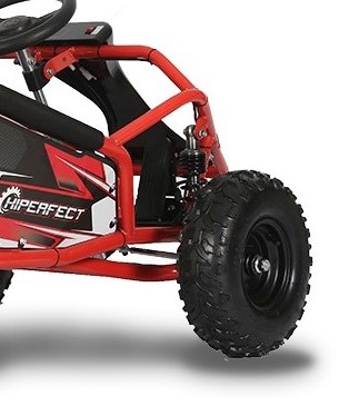 Vorderreifen Komplettrad mit Felge rechts 14x4.10-6 für Gokart - Buggy 48V